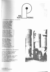 wb yeats~..... poemas - Revista de la Universidad de México