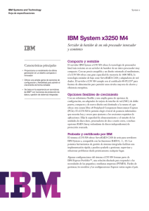IBM System x3250 M4 - Ical Soluciones Informáticas
