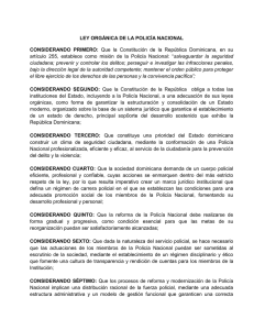Reforma Polic&iacute;a
