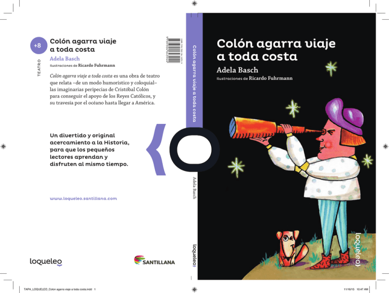 Descargar y leer primeras páginas de Colón agarra viaje