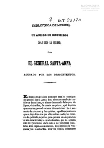 EL GENERAL· SANTA-ANNA