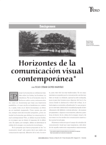 Imágenes HORIZONTES DE LA COMUNICACIÓN VISUAL