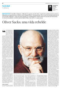 Oliver Sacks: una vida rebelde
