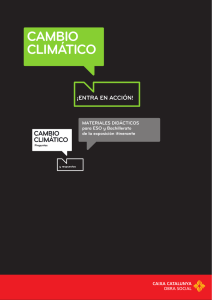 cambio climático