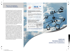 nuevas tecnologías y derechos humanos