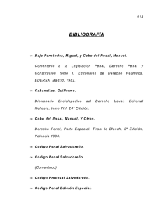 delitos relativos a la vida e integridad personal enfocado en el