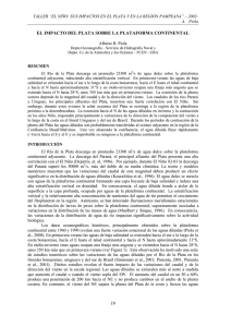 19 el impacto del plata sobre la plataforma continental