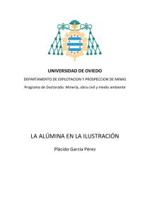 la alúmina en la ilustración - Repositorio de la Universidad de Oviedo