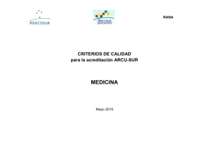 Medicina - mercosul educacional/mercosur educativo