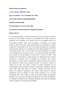 Revista chilena de pediatría versión impresa ISSN 0370