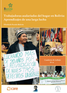 Cuaderno de Trabajo Nº 21 - Red boliviana de Mujeres