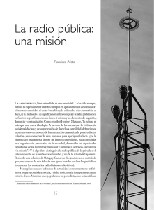 La radio pública: una misión