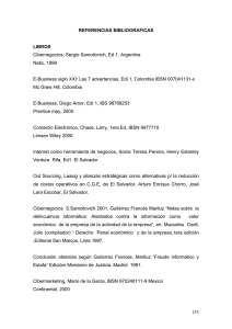 referencias bibliograficas - Universidad Francisco Gavidia