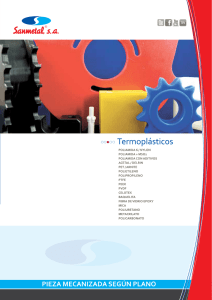 Nuevo catálogo de Termoplásticos, con sus