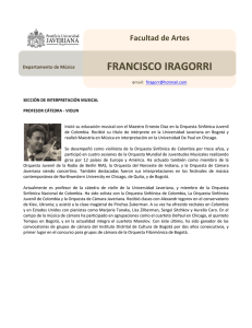 perfil profesional - Pontificia Universidad Javeriana