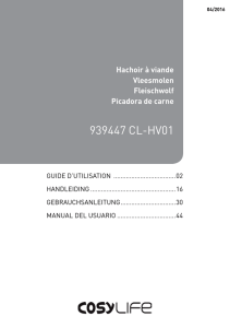 939447 CL-HV01 - ELECTRO DEPOT