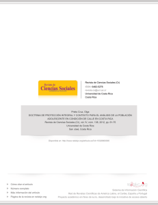Redalyc.DOCTRINA DE PROTECCI&Oacute;N INTEGRAL Y CONTEXTO