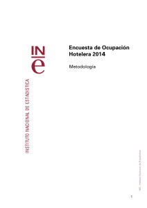 Encuesta de Ocupación Hotelera 2014