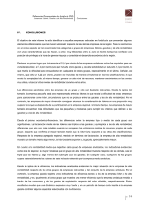 IV. CONCLUSIONES - Economía Andaluza