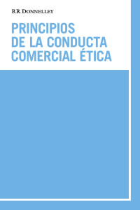 PRINCIPIOS DE LA CONDUCTA COMERCIAL ÉTICA