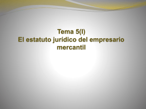 Diapositiva 1 - Derecho de la empresa