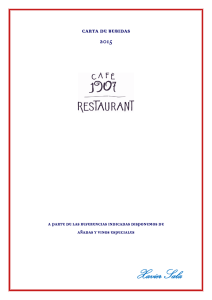 platos del día - Restaurant Cafe 1907
