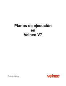 Planos de ejecución en Velneo V7