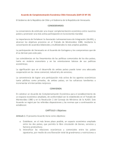 Acuerdo de Complementación Económica Chile