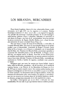 Los Miranda, mercaderes - Biblioteca Virtual Miguel de Cervantes
