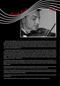 Ricardo Duato violín