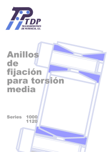 Anillos de fijación para torsión media