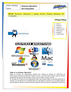 Sistemas Operativos del Computador