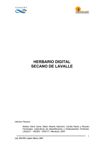 herbario digital secano de lavalle
