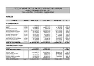 balance general y estado de resultados 2011-2010 para