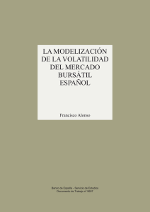 La modelización de la volatilidad del mercado bursátil español (1 MB )