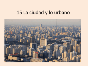 La ciudad y lo urbano - IES Fernando de Mena, Socuéllamos