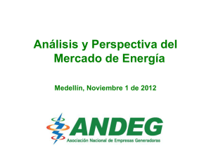 Presentación de PowerPoint - 22 Congreso del Mercado de Energía