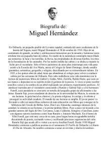 Miguel Hernández - Bibliotecas Públicas