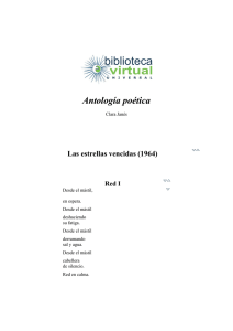 Antología poética - Biblioteca Virtual Universal