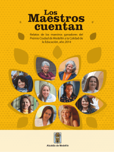 Maestros cuentan - Secretaría de Educación de Medellín