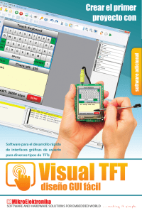 Crear el primer proyecto con Visual TFT