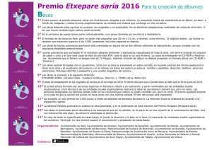 BASES Premio ETXEPARE-2016