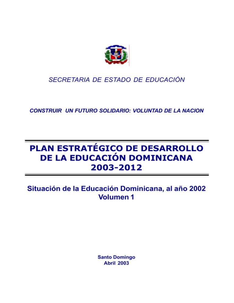 Plan Estrat.gico Volumen 1.p65