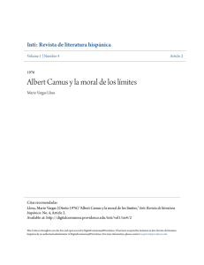 Albert Camus y la moral de los límites