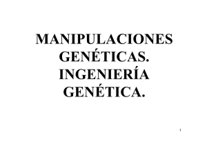 Ingeniería genética