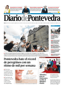 Pontevedra bate el récord de pere rinos con un ritmo de mil por