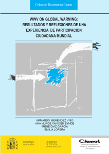 WWV ON GLOBAL WARMING: RESULTADOS Y REFLEXIONES DE