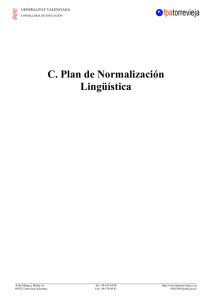 C. Plan de Normalización Lingüística - FPA
