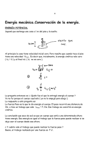 Energía mecánica - Juan Manuel Cabrera