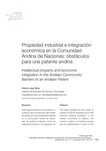 Propiedad industrial e integración económica en la Comunidad